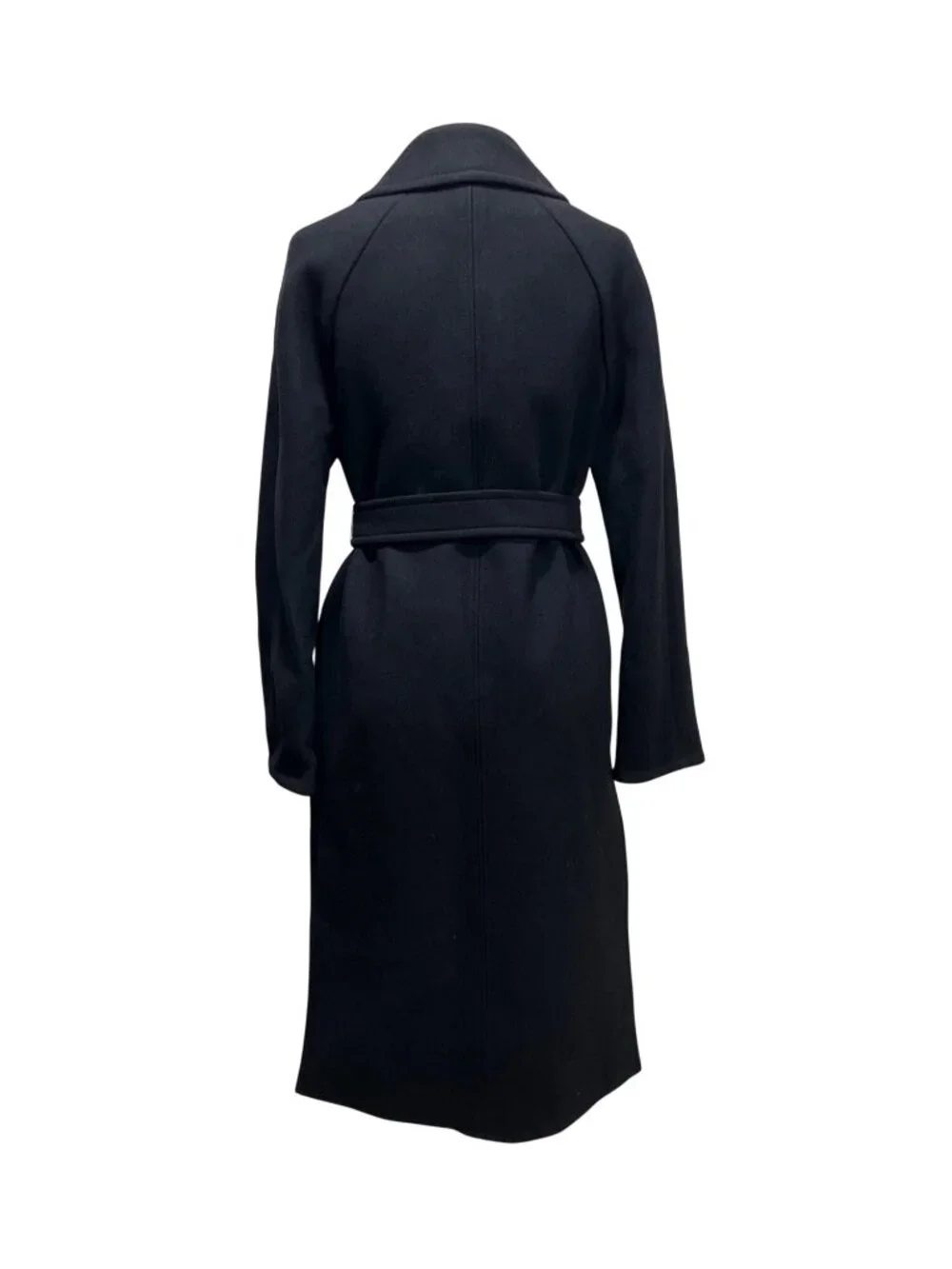 Veronica Beard Women XS Wool Coat Frattini Dickey Double-Breasted Black $998 NEW - Picture 3 of 12